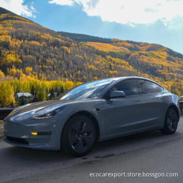 New energy vehicles tesla model 3 Automotive pure electric 556km range new cars 4-door 5-seater hatchback electric car adult